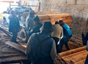 Detienen a 3 personas por actividades de tala ilegal y clausuran aserradero, durante operativo forestal en Bosque de Agua