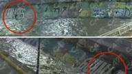 El heroico rescate de una mujer que cayó al cauce del Malecón del Río de los Gómez