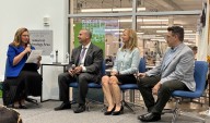 CLC president cites importance of partnerships in speech