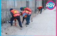Ana Paty Peralta supervisa obras en SM 103 tras 30 años de olvido