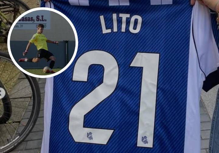 Condolencias txuri-urdin por el portero cántabro de 19 años fallecido, que también era 'realzale'