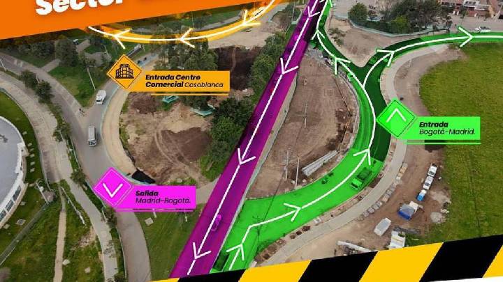 Nuevas orientaciones viales en la Glorieta Casablanca