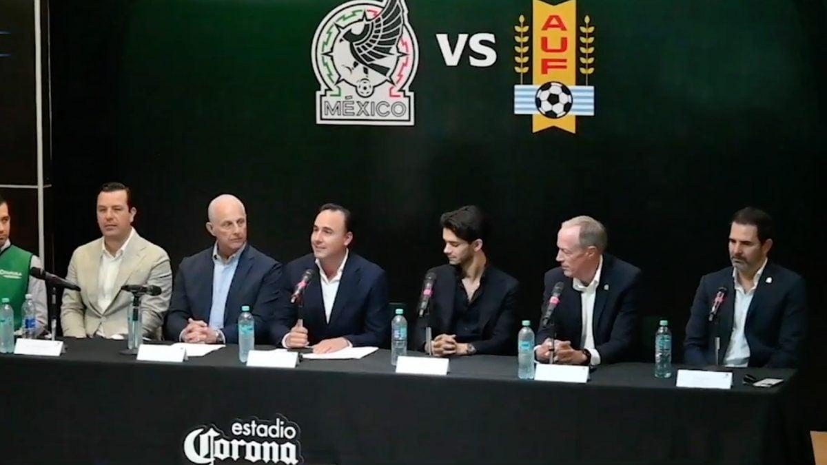México jugará amistoso ante Uruguay en el Estadio TSM de Torreón