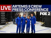 LIVE I Artemis II crew press conference after moon mission announced
