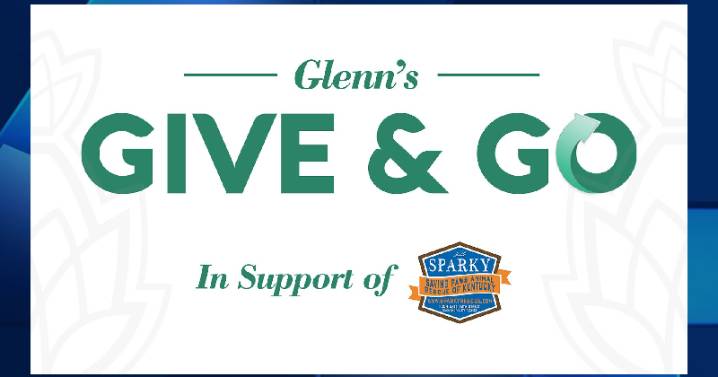 Glenn’s Give & Go to support Saving Paws Animal Rescue of Kentucky