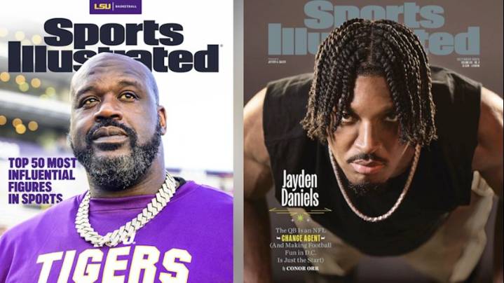 Sports Illustrated names Jayden Daniels, Shaq, Arch Manning among 50 most influential names in sports