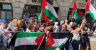 Manifestantes pro Palestina se concentran en Salamanca, La Vellés y Buenavista
