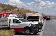 Pick-up se incendia... ¡con cilindros de gas!