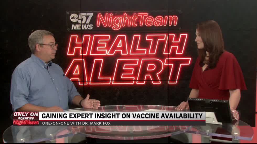 ONLY ON ABC57:  Dean of IU School of Medicine South Bend on the vaccine fight