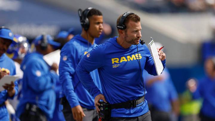 Sean McVay Injured During Rams' Week 2 Win