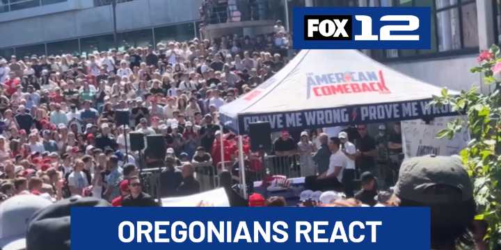 Oregonians who attended Charlie Kirk tour in 2024 react to conservative activist’s death