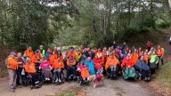 “La vida es maravillosa”: El Grupo CompostELA vuelve al Camino para gritar que la ELA existe