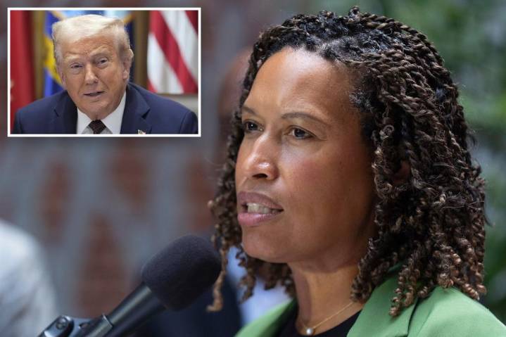 President Trump applauds 'very popular' DC Mayor Bowser for crime decrease, calls on other blue