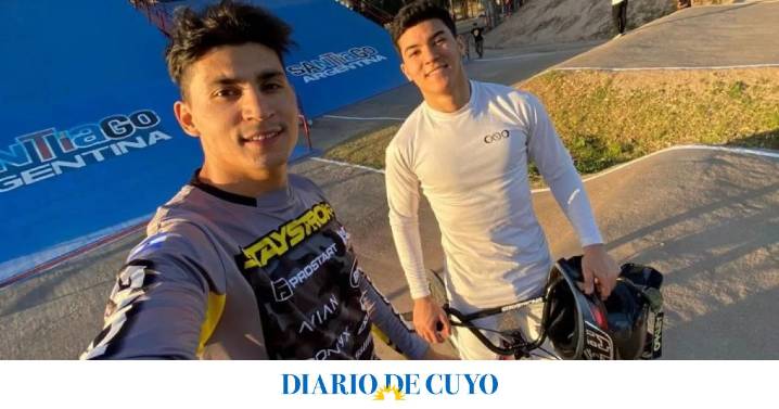Los sanjuaninos Gonzalo y Franco Molina, presentes en la última fecha de la Copa del Mundo de BMX