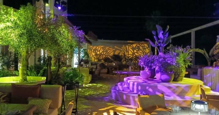 El paraíso griego de Eva Estepona Beach Club
