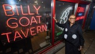 Beloved former Sun-Times columnist Mary Mitchell joins the greats on the wall of the Billy Goat Tavern
