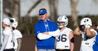 Gary Andersen, Hall of Famer, quietly coaching BYU defenders behind the scenes