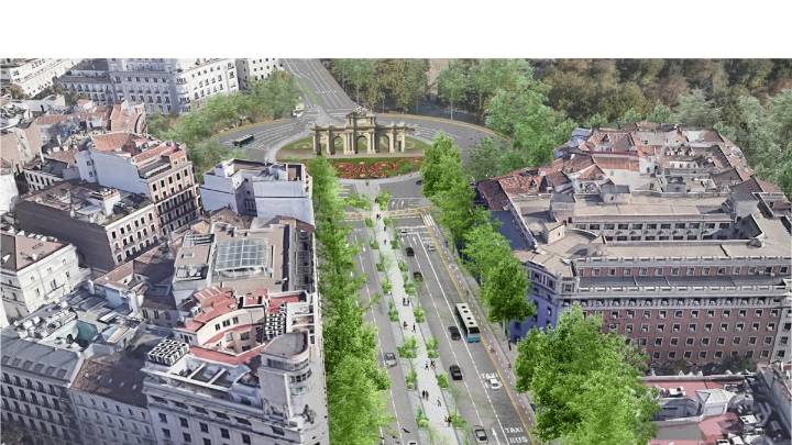 El proyecto del boulevard peatonal entre Alcalá y Cibeles recibirá luz verde en una semana