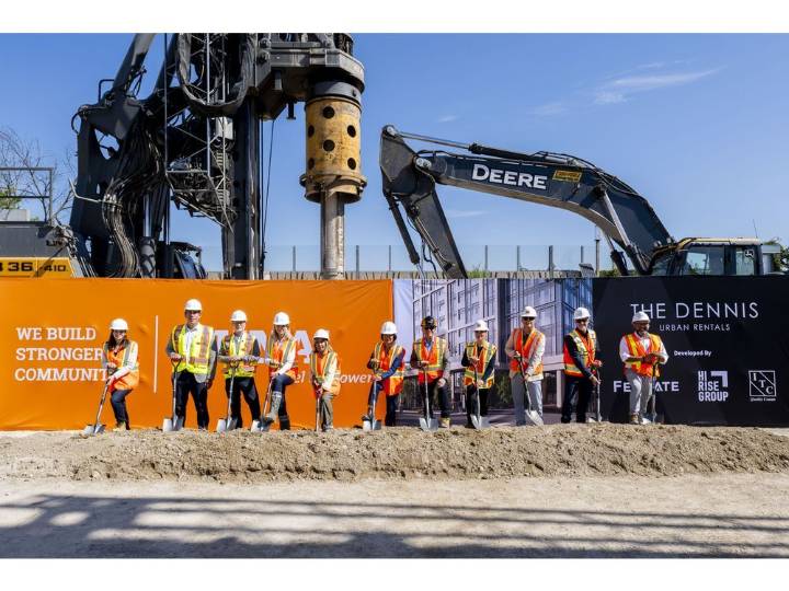 Fengate breaks ground on new rental tower in Mount Dennis Neighbourhood
