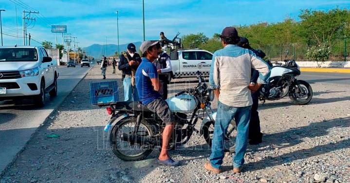Detectan motos robadas en Victoria durante operativos de Tránsito