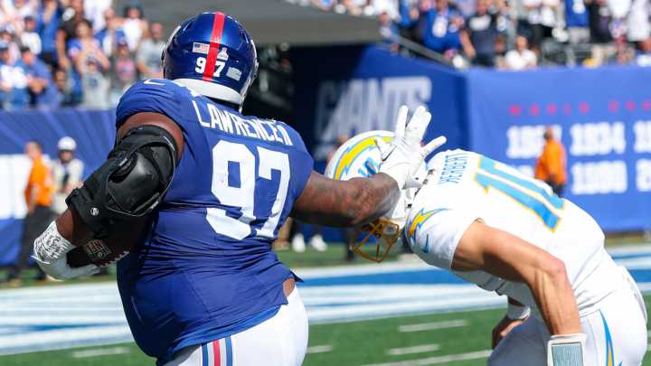 Dexter Lawrence's career first helps Giants earn Week 4 win