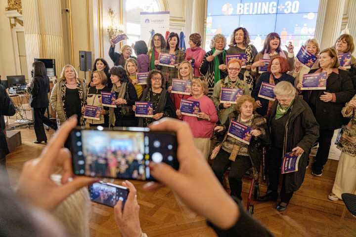 Argentinas a 30 años de Pekín: "La ultraderecha no quiere el feminismo, pero acá estamos"
