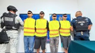 Detienen a 4 hombres y 2 adolescentes con armas largas y cristal