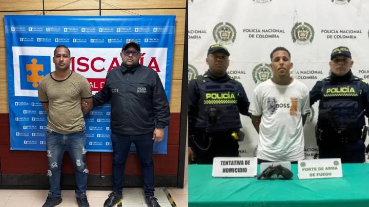 A la cárcel dos sujetos implicados en atentados sicariales en Barranquilla
