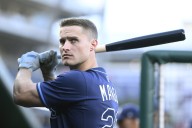 Rays rookie Jake Mangum relishes seeing father back at Soldier Field with former Bears teammates