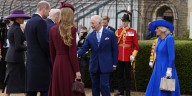 King Charles III greets Trump in Windsor at start of president’s second state visit to the UK