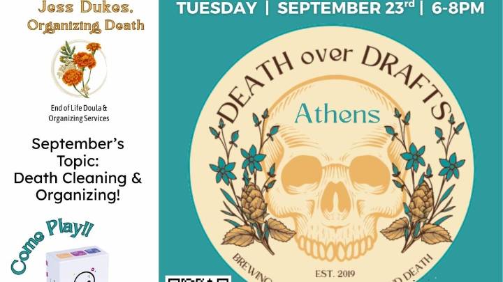 Local end-of-life doula hosts community discussions about death