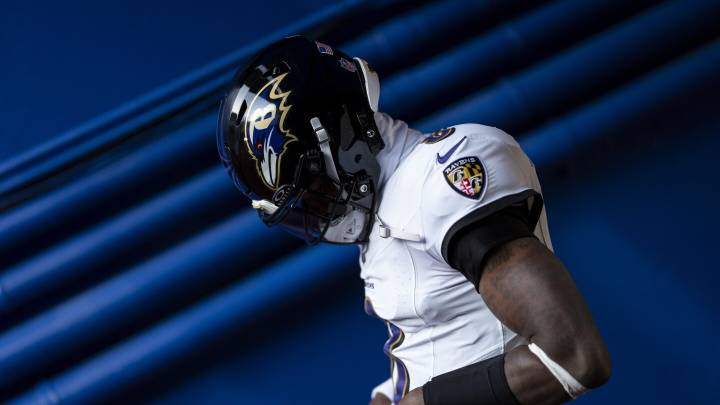 Lamar Jackson says his calf cramps forced Ravens to punt late in fourth quarter
