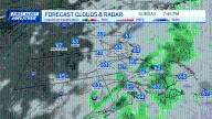 Boston weather today, showers slowly taper off