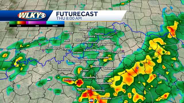 Impact weather: Showers and storms move in overnight