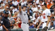 Ben Rice’s tiebreaking 10th-inning grand slam lifts Yankees over Orioles 7