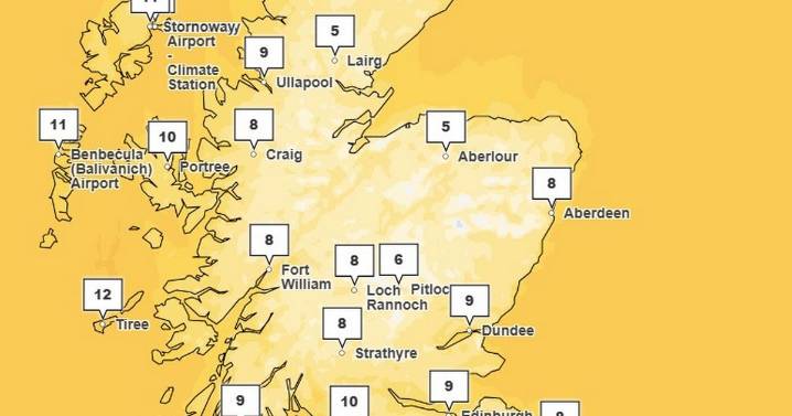 Scotland temperatures to plummet to ‘below freezing’ tonight as autumn sets in