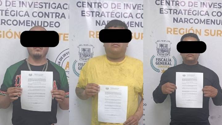 Atención. Detienen a cuatro ex policías de Parras, Coahuila, por narcomenudeo