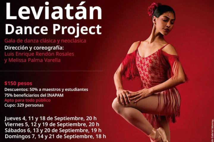 Leviatán Dance Proyect ofrecerá  una Gala en el Centro Cultural del Bosque