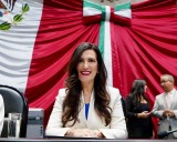 La panista Kenia López asume la presidencia de la Cámara de Diputados