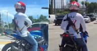 Nueva era en Florida: Motorista circula con AK