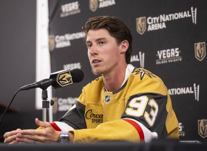 Mitch Marner hits the ice as Golden Knights open training camp with Stanley Cup in mind