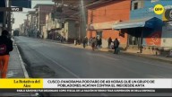 Cusco: suspenden servicio formal de transporte público en el primer día de paro en Anta en contra el INEI