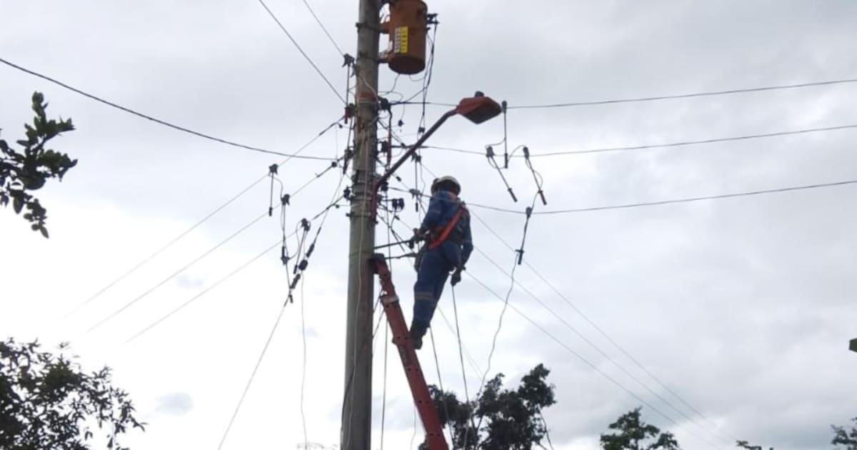 Programan cortes de luz entre mañana, 30 de septiembre, y el 6 de octubre