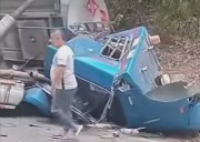 Carrotanque se Vuelca en la Panamericana: Derrame de Combustible y Cierre Temporal.