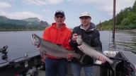 Oregon's Columbia River offers abundant salmon for anglers
