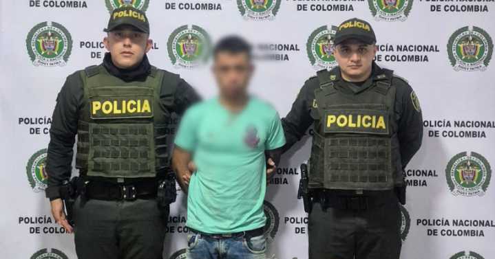 Policía Nacional captura a hombre por violencia intrafamiliar en Planadas, Tolima