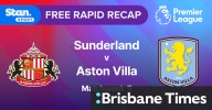 Rapid Recap | MW5: Sunderland vs Aston Villa