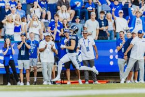 A year after serving ‘great mission,’ BYU’s Cody Hagen bursts into WR3 role