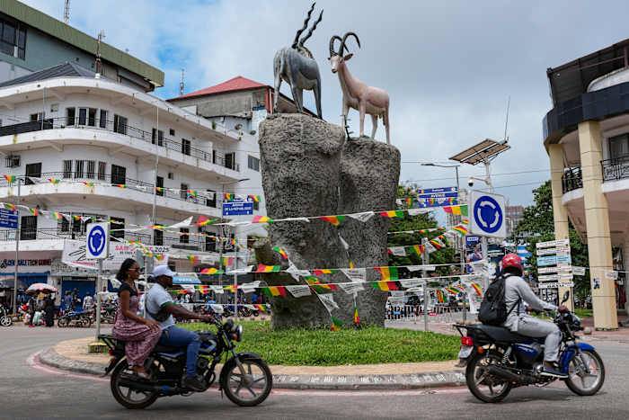 Polls open in Guinea in a referendum that could allow junta leader to run for president