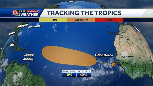 NHC monitoring tropical wave in the Atlantic